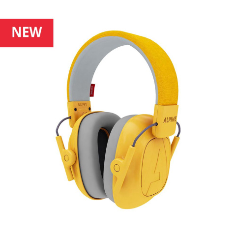 Nauszniki Alpine Muffy Kids - żółte Nauszniki Alpine Muffy Kids - żółte