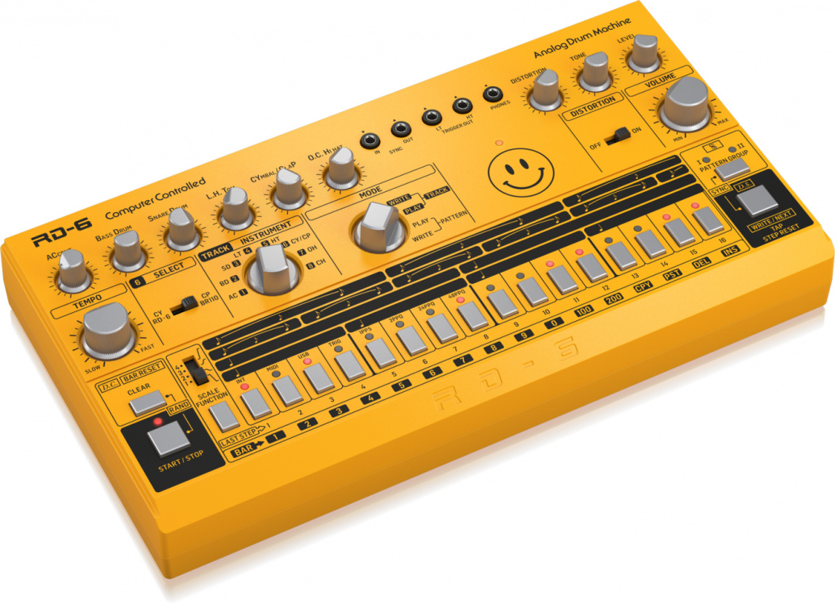 RD-6-AM Behringer analogowa maszyna perkusyjna RD-6-AM Behringer analogowa maszyna perkusyjna