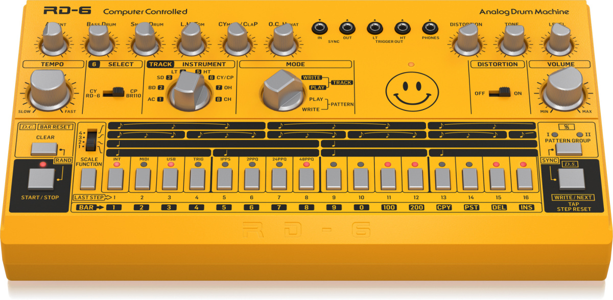 RD-6-AM Behringer analogowa maszyna perkusyjna RD-6-AM Behringer analogowa maszyna perkusyjna