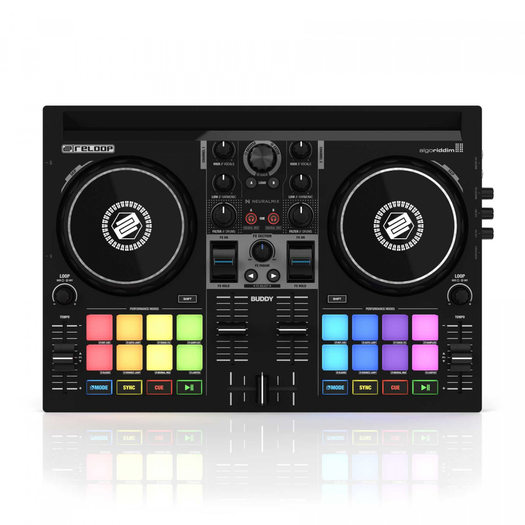 RELOOP Buddy - 2 kanałowy kontroler dla DJa RELOOP Buddy - 2 kanałowy kontroler dla DJa