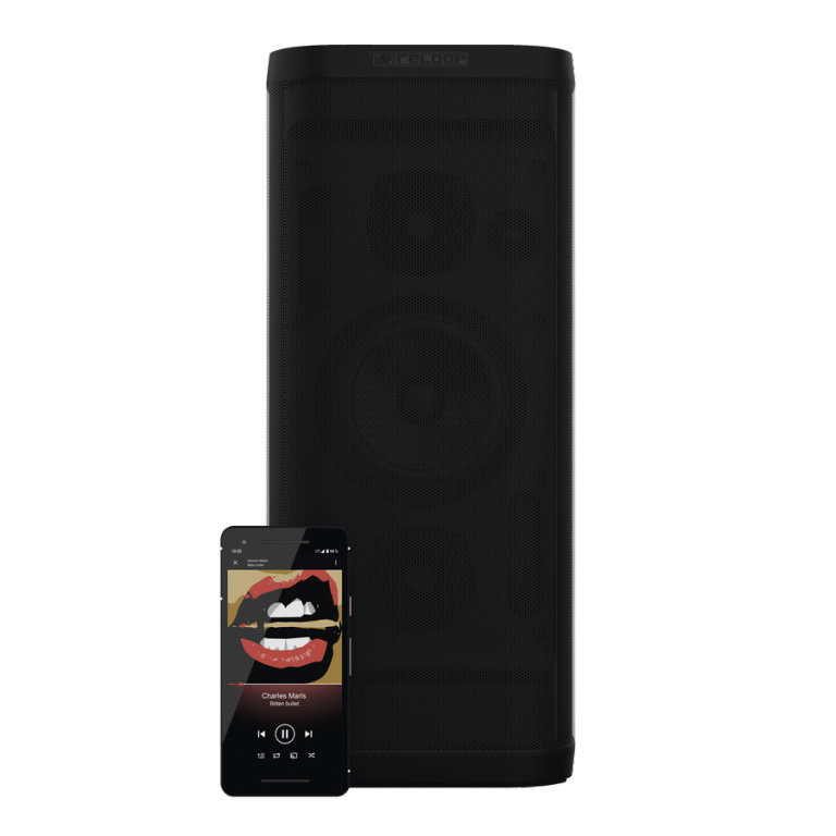 Reloop Groove Blaster BT przenośny głośnik z wysokim ciśnieniem akustycznym (SPL) i masywnym basem.