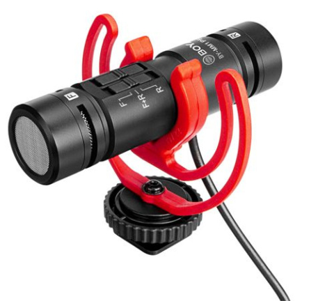 BOYA BY-MM1 PRO Podwójny mikrofon stereofoniczny do smartfona, komputera i innych. BOYA BY-MM1 PRO Podwójny mikrofon stereofoniczny do smartfona, komputera i innych.