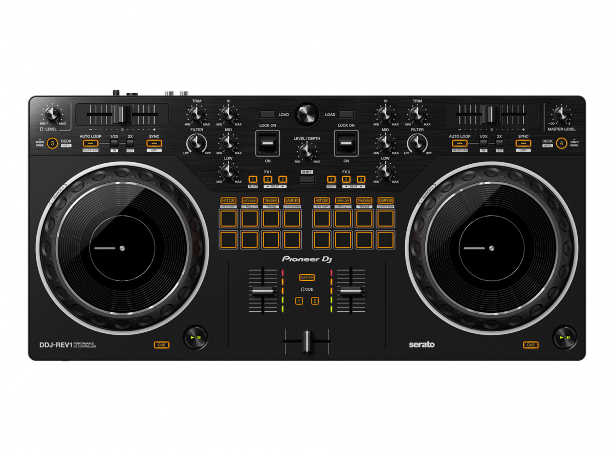PioneerDJ DDJ-REV1 kontroler DJ do skreczowania Serato DJ Lite PioneerDJ DDJ-REV1 kontroler DJ do skreczowania Serato DJ Lite