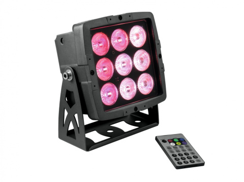 EUROLITE LED wodoodporny IP PAD 9x8W HCL