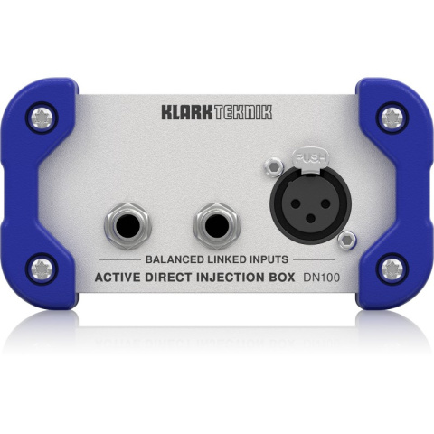 Klark Teknik DN100 V2 DI-Box aktywny o poszerzonym zakresie dynamiki Klark Teknik DN100 V2 DI-Box aktywny o poszerzonym zakresie dynamiki