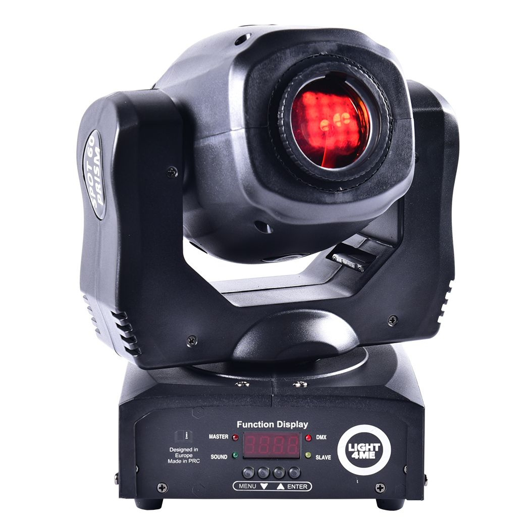LIGHT4ME MINI SPOT 60 PRISM mała głowa ruchoma LED LIGHT4ME MINI SPOT 60 PRISM mała głowa ruchoma LED