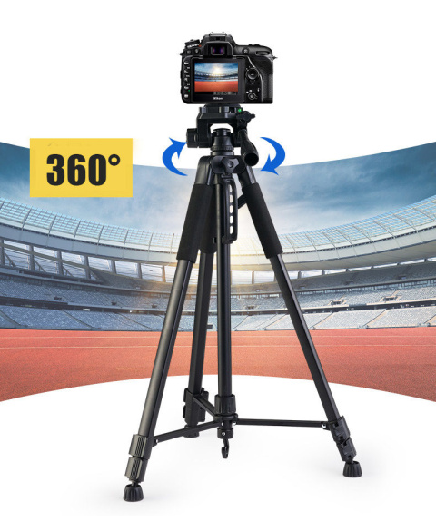 MOZOS SF PRO STATYW FOTOGRAFICZNY czarny + uchwyt 170 cm