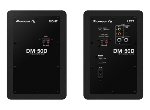 PioneerDJ DM-50D black monitory DJ PioneerDJ DM-50D black monitory DJ
