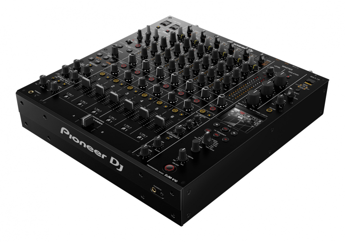 PioneerDJ DJM-V10 6-kanałowy mikser dla profesjonalnych DJ-ów w kreatywnym stylu