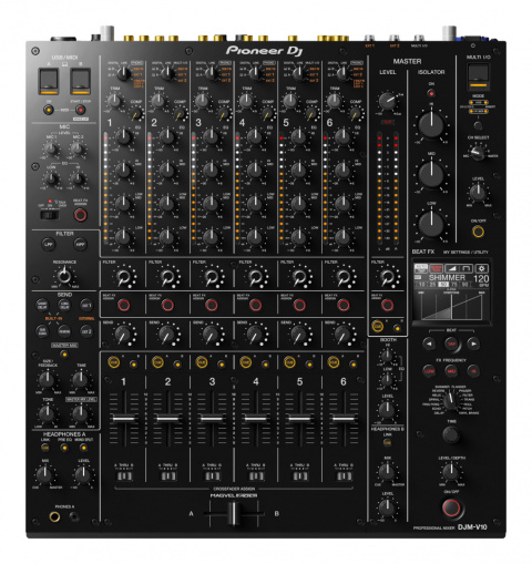 PioneerDJ DJM-V10 6-kanałowy mikser dla profesjonalnych DJ-ów w kreatywnym stylu PioneerDJ DJM-V10 6-kanałowy mikser dla profesjonalnych DJ-ów w kreatywnym stylu