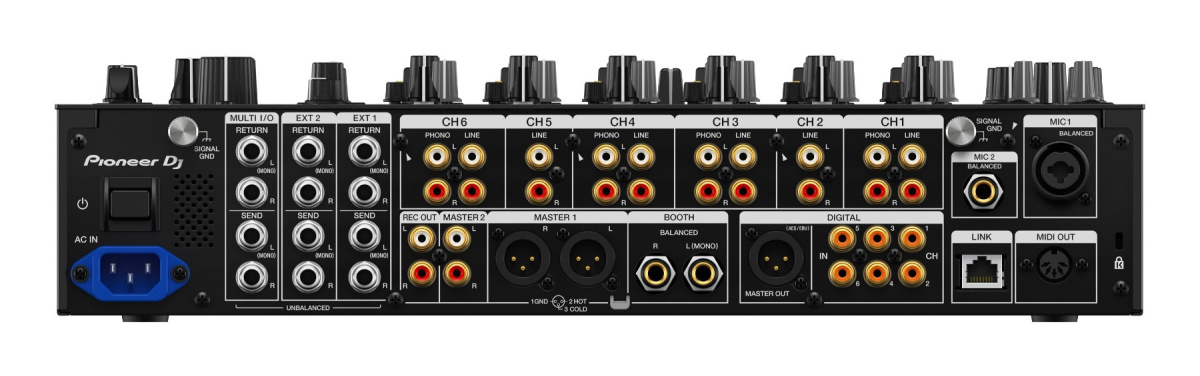 PioneerDJ DJM-V10 6-kanałowy mikser dla profesjonalnych DJ-ów w kreatywnym stylu PioneerDJ DJM-V10 6-kanałowy mikser dla profesjonalnych DJ-ów w kreatywnym stylu