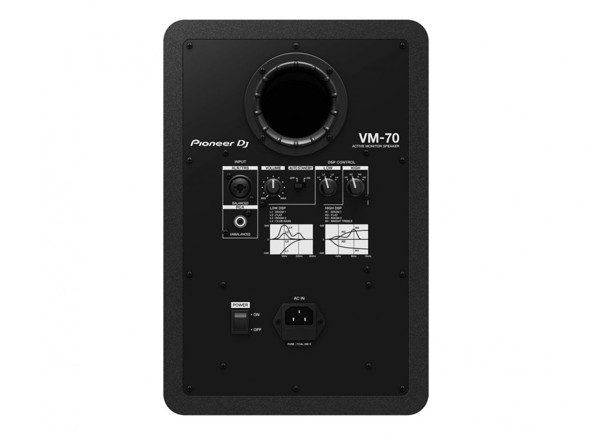 PioneerDJ VM-70 Monitor aktywny 6,5" (czarny) PioneerDJ VM-70 Monitor aktywny 6,5" (czarny)