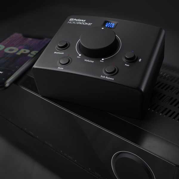 PreSonus MicroStation BT – Kontroler monitorow PreSonus MicroStation BT – Kontroler monitorow