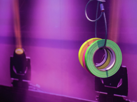 Taśma Gaffa 19mm x 25m neonowo-zielona aktywna UV ( opisówka ) Taśma Gaffa 19mm x 25m neonowo-zielona aktywna UV ( opisówka )