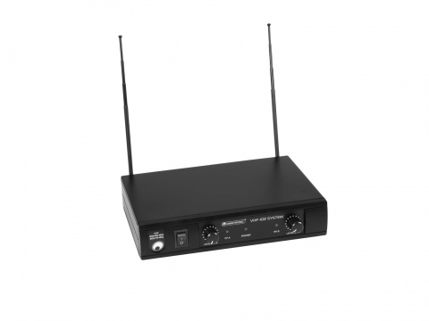 2 mikrofony bezprzewodowe OMNITRONIC VHF-102 2 mikrofony bezprzewodowe OMNITRONIC VHF-102