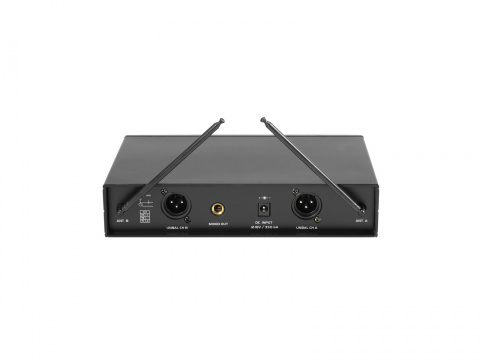 2 mikrofony bezprzewodowe OMNITRONIC VHF-102 2 mikrofony bezprzewodowe OMNITRONIC VHF-102