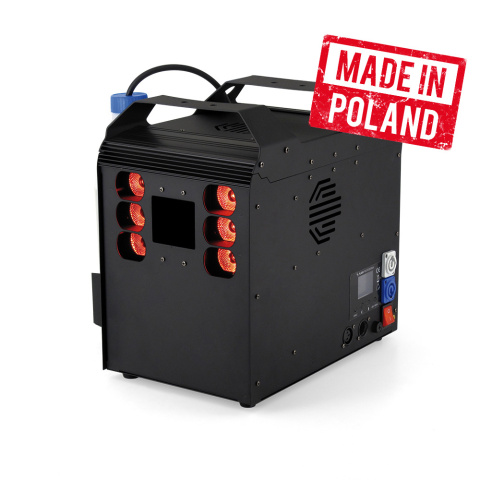 FOG MACHINE / GEIZER + 6X10W 4in1 LED DMX FOG MACHINE / GEIZER + 6X10W 4in1 LED DMX
