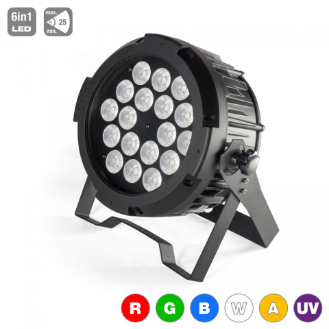 LED PAR 18x15W RGBWA+UV IP65 LED PAR 18x15W RGBWA+UV IP65