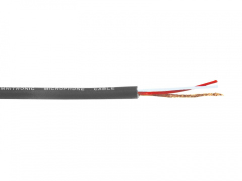 OMNITRONIC Kabel mikrofonowy 2x0.22 100m bk OMNITRONIC Kabel mikrofonowy 2x0.22 100m bk