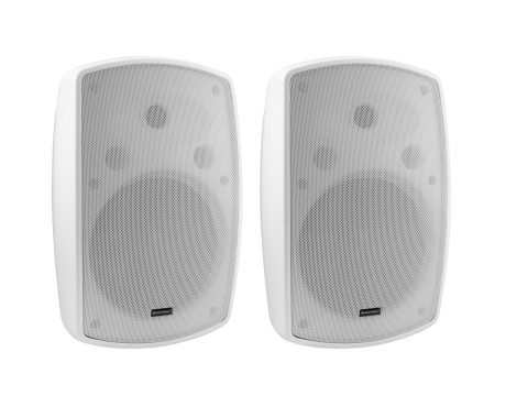OMNITRONIC OD-8T 100 V biały - Para głośników ściennych odpornych na warunki atmosferyczne (IP65) OMNITRONIC OD-8T 100 V biały - Para głośników ściennych odpornych na warunki atmosferyczne (IP65)