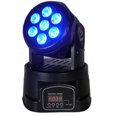 Ruchoma głowica LED MH 7x10 RGBW 4in1 Ruchoma głowica LED MH 7x10 RGBW 4in1