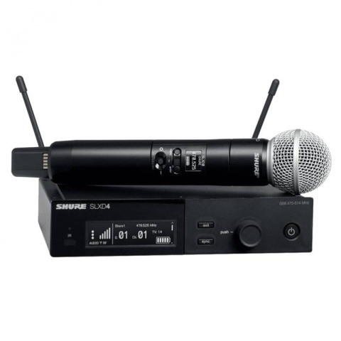 Shure Shure SLXD 24E/SM58 MIKROFONY BEZPRZEWODOWE DO RĘKI Shure Shure SLXD 24E/SM58 MIKROFONY BEZPRZEWODOWE DO RĘKI