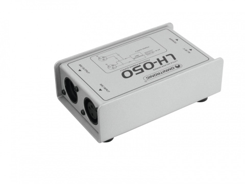 Zasilanie Phantom do mikrofonów OMNITRONIC LH-050 Zasilanie Phantom do mikrofonów OMNITRONIC LH-050