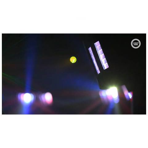 BELKA LED PAR DERBY LASER multiefekt świetlny zestaw oświetlenie disco BELKA LED PAR DERBY LASER multiefekt świetlny zestaw oświetlenie disco