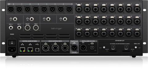 Behringer WING RACK – 48-kanałowy cyfrowy mikser w obudowie rack 4U Behringer WING RACK – 48-kanałowy cyfrowy mikser w obudowie rack 4U