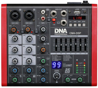 DNA CM4-DSP mikser audio USB MP3 Bluetooth Phantom