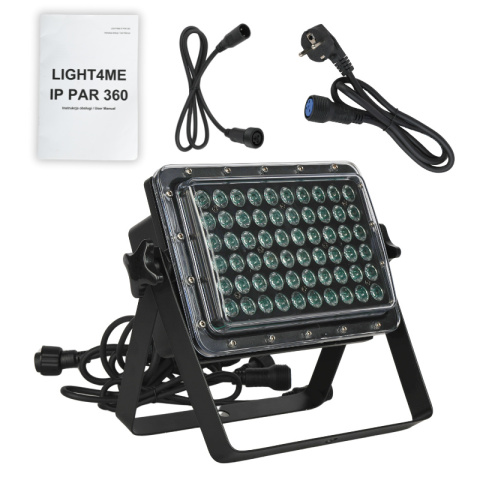 IP PAR 360 reflektor sceniczny efekt świetlny oświetlenie zewnętrzne IP68 60x1,5W LED RGB IP PAR 360 reflektor sceniczny efekt świetlny oświetlenie zewnętrzne IP68 60x1,5W LED RGB
