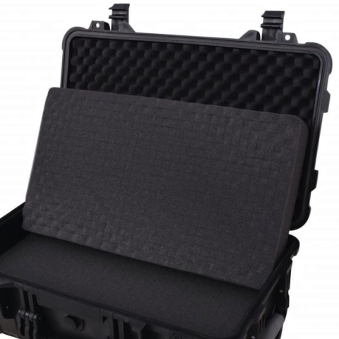 Kufer CASE IP 42x35 solidna walizka case transportowy wodoszczelny pyłoszczelny czarny IP65 42x35x14,8 cm Kufer CASE IP 42x35 solidna walizka case transportowy wodoszczelny pyłoszczelny czarny IP65 42x35x14,8 cm