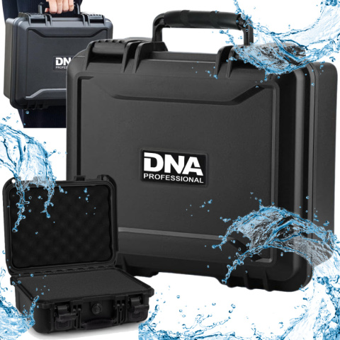 Kufer CASE IP 42x35 solidna walizka case transportowy wodoszczelny pyłoszczelny czarny IP65 42x35x14,8 cm Kufer CASE IP 42x35 solidna walizka case transportowy wodoszczelny pyłoszczelny czarny IP65 42x35x14,8 cm