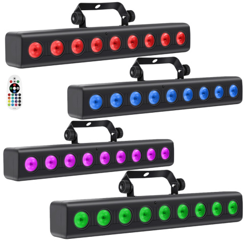 LIGHT4ME DECO BAR 8 RGBW listwa oświetleniowa dekoracja światłem wall washer 9x4W LED pilot bezprzewodowy LIGHT4ME DECO BAR 8 RGBW listwa oświetleniowa dekoracja światłem wall washer 9x4W LED pilot bezprzewodowy