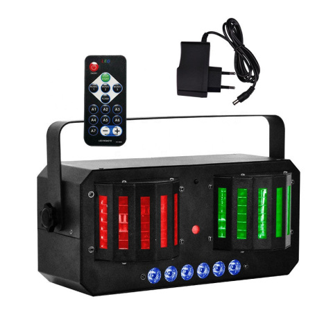 LIGHT4ME DERBY MIX STROBO LASER multiefekt disco LED LIGHT4ME DERBY MIX STROBO LASER multiefekt disco LED