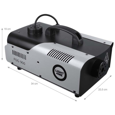 LIGHT4ME FOG 900 wytwornica dymu mgły pilot LIGHT4ME FOG 900 wytwornica dymu mgły pilot