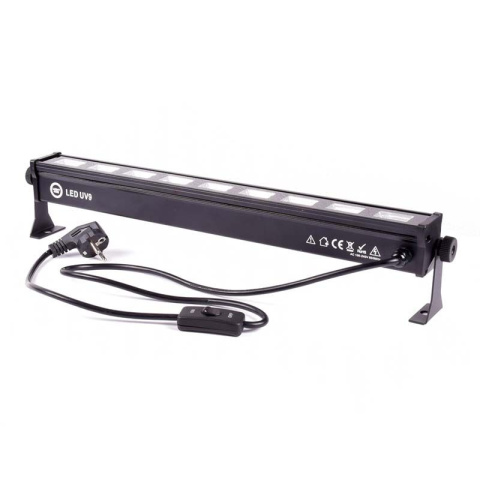 LIGHT4ME LED BAR UV 9 + WHITE listwa belka LED 9x3W ultrafiolet + biały LIGHT4ME LED BAR UV 9 + WHITE listwa belka LED 9x3W ultrafiolet + biały