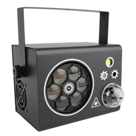 PARTY BOX V2 efekt disco LED ball laser stroboskop gobo PARTY BOX V2 efekt disco LED ball laser stroboskop gobo