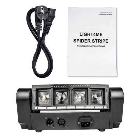 SPIDER STRIPE efekt LED disco stroboskop SPIDER STRIPE efekt LED disco stroboskop