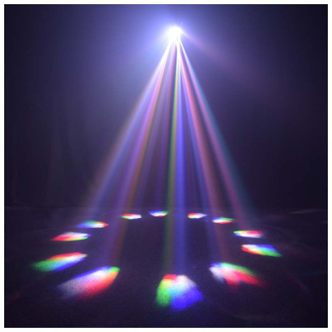 WIZARD głowica ruchoma LED FX z laserem