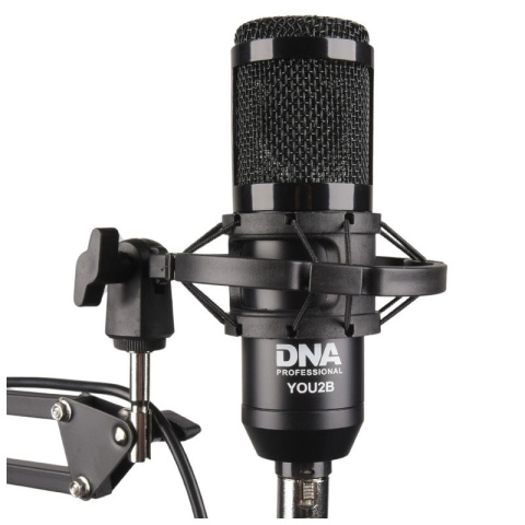 zestaw do domowego studia DNA YOU2B - mikrofon interfejs audio statyw okablowanie zestaw do domowego studia DNA YOU2B - mikrofon interfejs audio statyw okablowanie