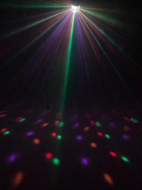 EUROLITE - Efekt Led MINI D-4 Beam + odtwarzacz MP3 - dystrybutor Eurolite
