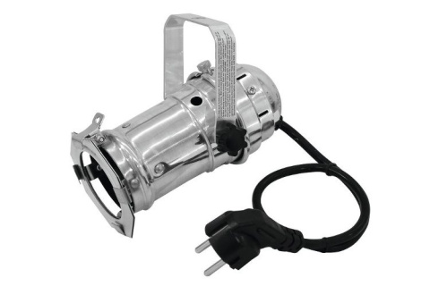 EUROLITE - PAR-16 Spot na żarówkę GU10 silver - dystrybutor Eurolite EUROLITE - PAR-16 Spot na żarówkę GU10 silver - dystrybutor Eurolite