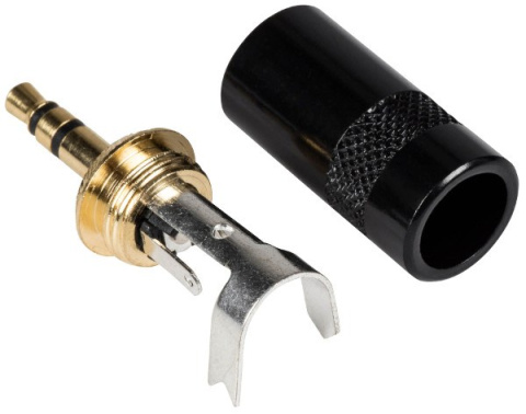 REAN - Wtyk NYS231BG mini jack 3,5mm REAN - Wtyk NYS231BG mini jack 3,5mm