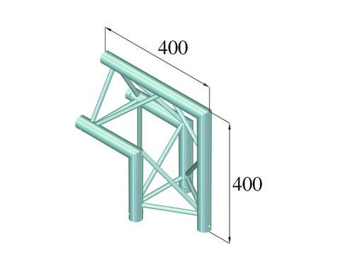 ALUTRUSS DECOLOCK DQ3-PAC24 2-Way Corner 90° - dystrybutor ALUTRUSS DECOLOCK DQ3-PAC24 2-Way Corner 90° - dystrybutor