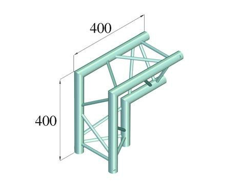 ALUTRUSS DECOLOCK DQ3-PAC25 2-Way Corner 90° - dystrybutor ALUTRUSS DECOLOCK DQ3-PAC25 2-Way Corner 90° - dystrybutor