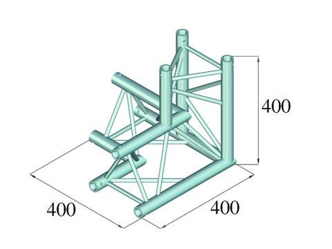 ALUTRUSS DECOLOCK DQ3-PAL33 3-Way Corner 90° - dystrybutor ALUTRUSS DECOLOCK DQ3-PAL33 3-Way Corner 90° - dystrybutor
