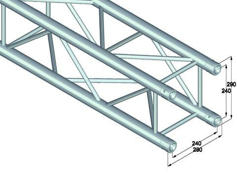 ALUTRUSS QUADLOCK 6082-2500 4-Way kratownica belka aluminiowa - dystrybutor ALUTRUSS QUADLOCK 6082-2500 4-Way kratownica belka aluminiowa - dystrybutor