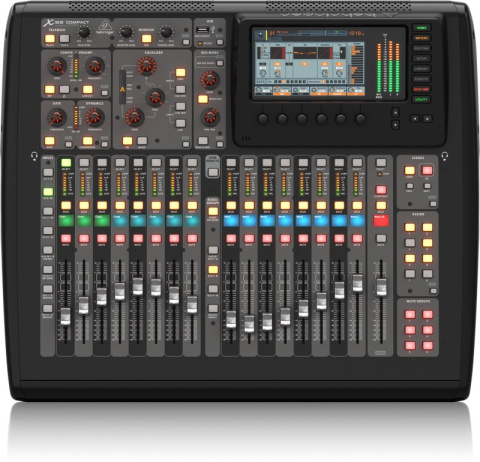 BEHRINGER - X32 COMPACT - konsoleta cyfrowa do zastosowań koncertowych, nagraniowych i studyjnych BEHRINGER - X32 COMPACT - konsoleta cyfrowa do zastosowań koncertowych, nagraniowych i studyjnych