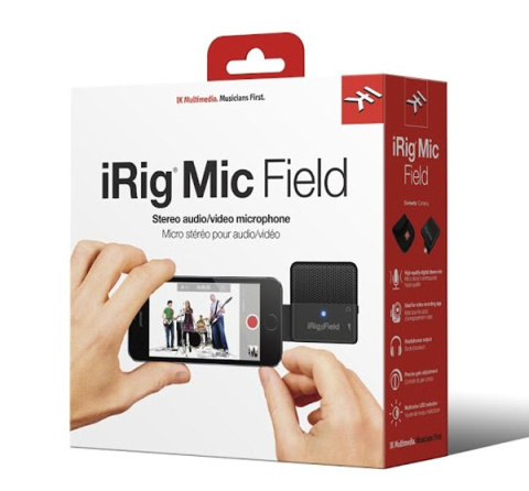 IK MULTIMEDIA - Mikrofon Iphon Ipod Ipad iRIG MIC FIELD IK MULTIMEDIA - Mikrofon Iphon Ipod Ipad iRIG MIC FIELD
